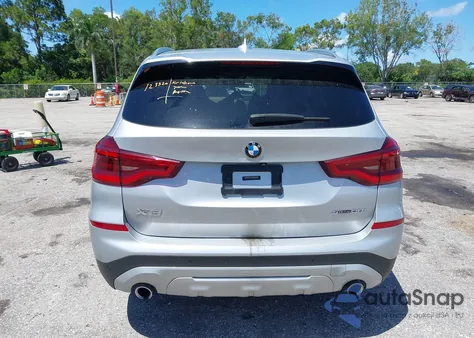 2021 BMW X3 Sdrive30I from USA, damaged, VIN 5UXTY3C01M9F02036